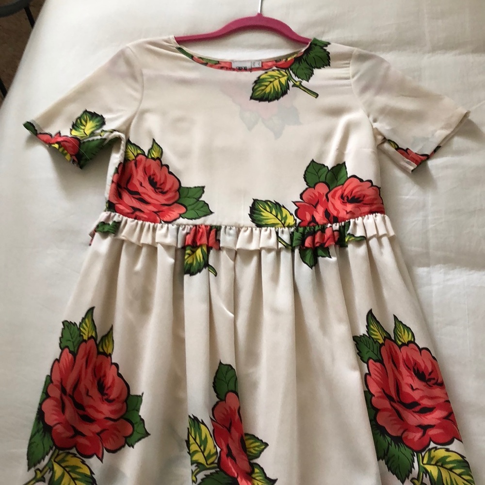 Asos Flower Mini Dress